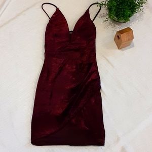 3/$25 Fashion Nova bodycon purple dress size XS